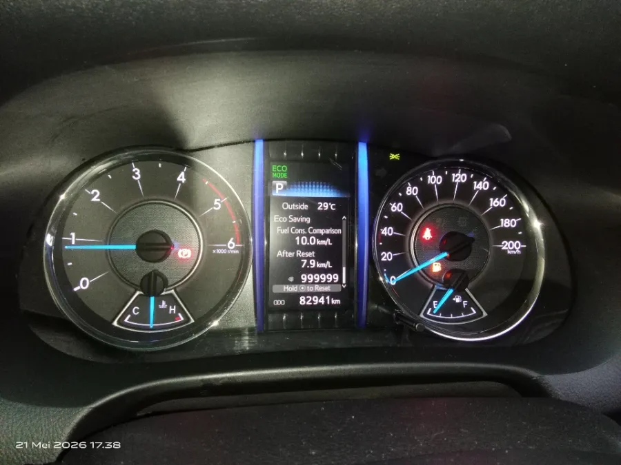 Foto Mobil Bekas Odometer Toyota Fortuner 2.4 4X2 VRZ tahun 2019