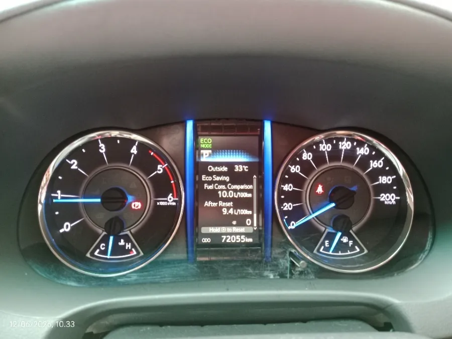 Foto Mobil Bekas Odometer Toyota Fortuner 2.4 4X2 VRZ tahun 2019