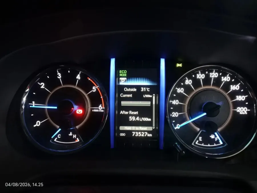 Foto Mobil Bekas Odometer Toyota Fortuner 2.4 4X2 VRZ tahun 2019