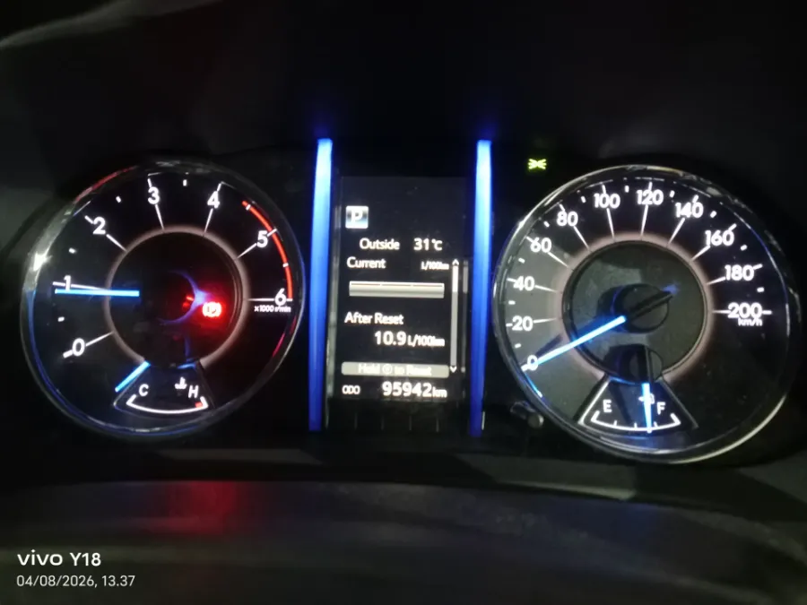 Foto Mobil Bekas Odometer Toyota Fortuner 2.4 4X2 VRZ tahun 2019