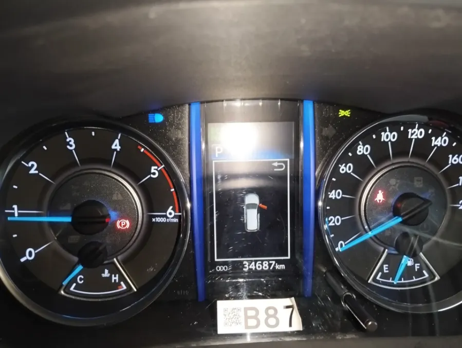 Foto Mobil Bekas Odometer Toyota Fortuner 2.4 4X2 VRZ tahun 2019