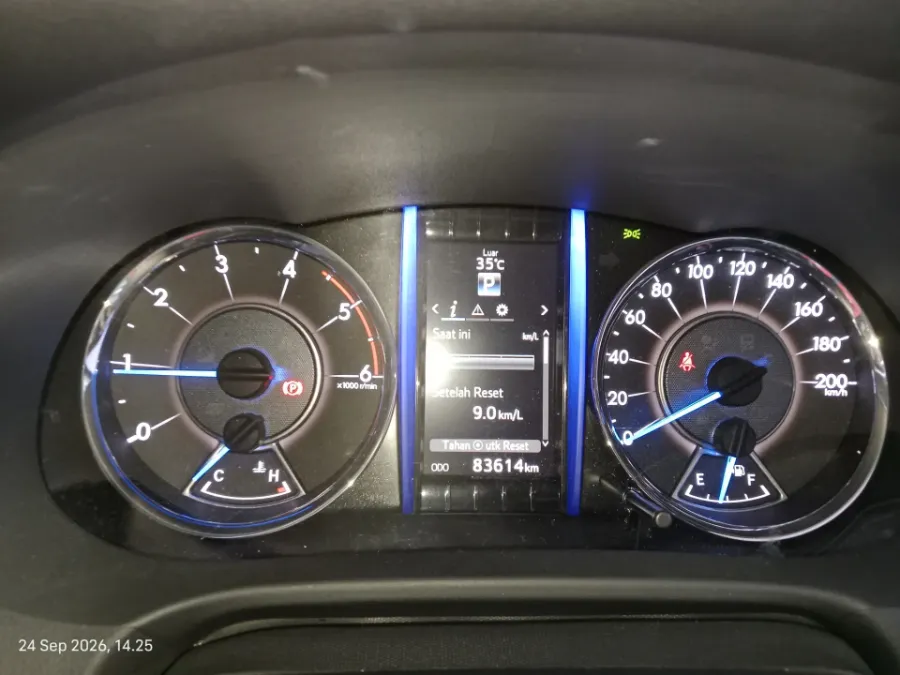 Foto Mobil Bekas Odometer Toyota Fortuner 2.4 4X2 VRZ tahun 2019
