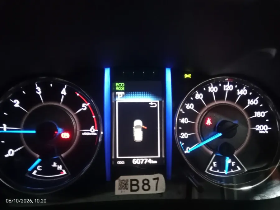 Foto Mobil Bekas Odometer Toyota Fortuner 2.4 4X2 VRZ tahun 2019