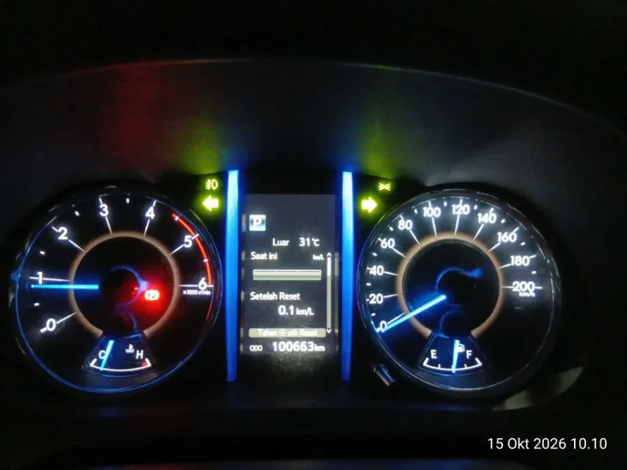 Foto Mobil Bekas Odometer Toyota Fortuner 2.4 4X2 VRZ tahun 2019
