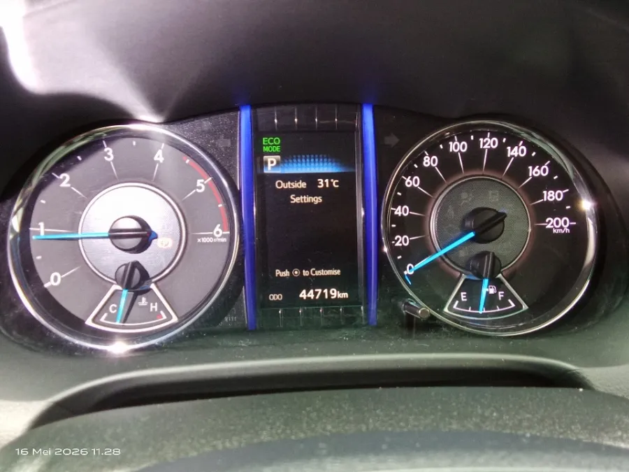 Foto Mobil Bekas Odometer Toyota Fortuner 2.4 4X2 VRZ tahun 2020