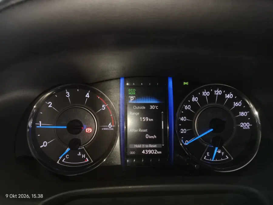 Foto Mobil Bekas Odometer Toyota Fortuner 2.4 4X2 VRZ tahun 2020