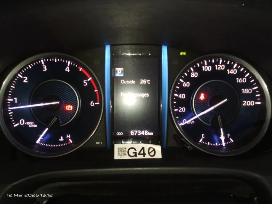 Foto Mobil Bekas Odometer Toyota Fortuner 2.4 4X2 VRZ tahun 2021