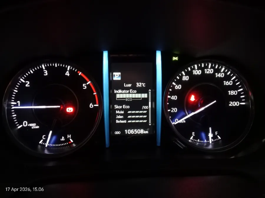 Foto Mobil Bekas Odometer Toyota Fortuner 2.4 4X2 VRZ tahun 2021
