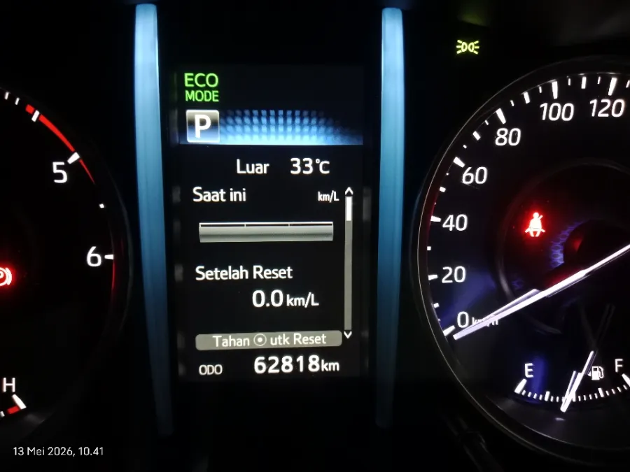 Foto Mobil Bekas Odometer Toyota Fortuner 2.4 4X2 VRZ tahun 2021