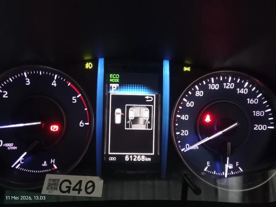 Foto Mobil Bekas Odometer Toyota Fortuner 2.4 4X2 VRZ tahun 2021