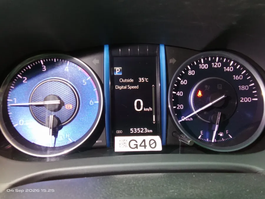 Foto Mobil Bekas Odometer Toyota Fortuner 2.4 4X2 VRZ tahun 2021