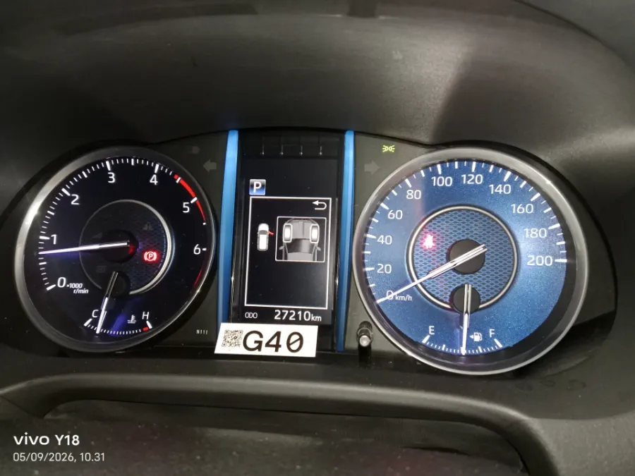 Foto Mobil Bekas Odometer Toyota Fortuner 2.4 4X2 VRZ tahun 2021