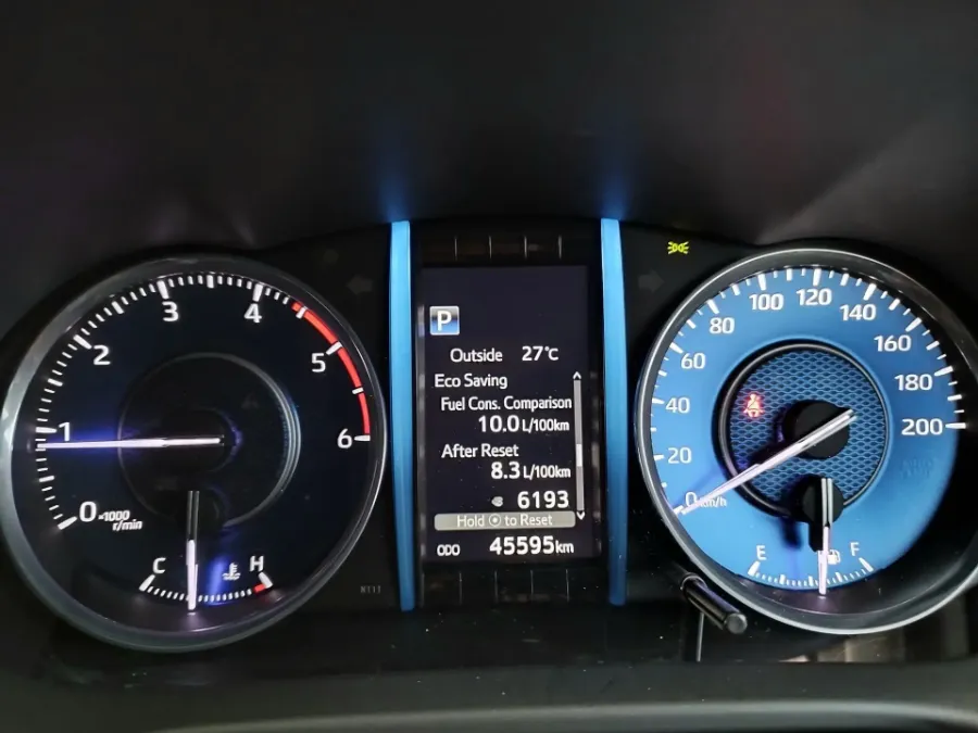 Foto Mobil Bekas Odometer Toyota Fortuner 2.4 4X2 VRZ tahun 2021