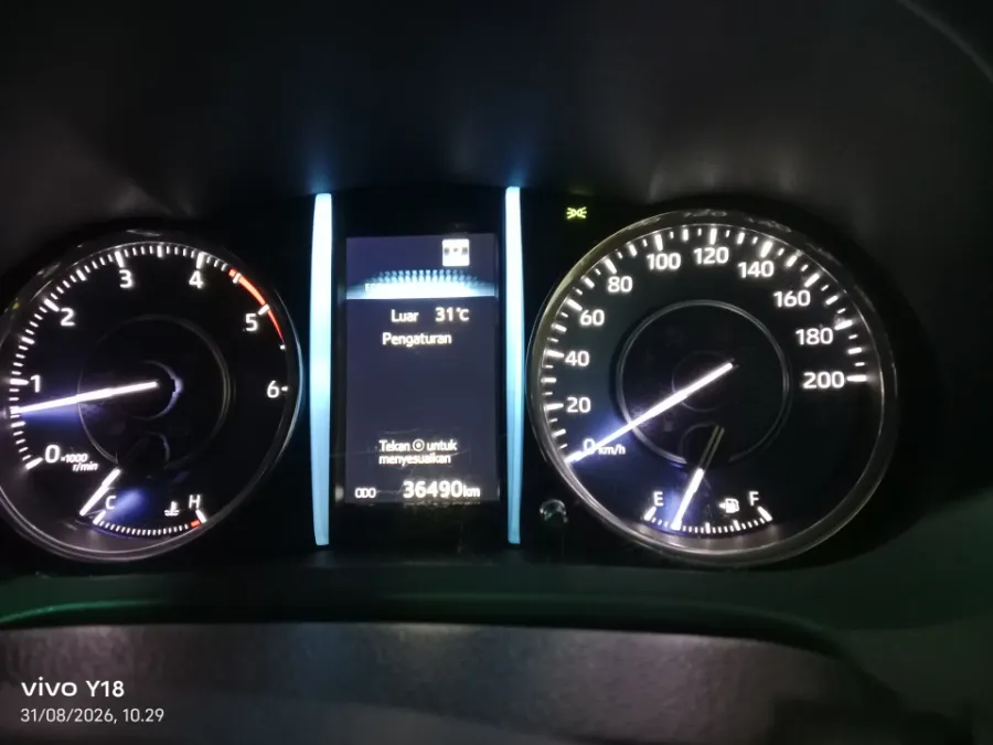 Foto Mobil Bekas Odometer Toyota Fortuner 2.4 4X2 VRZ tahun 2023