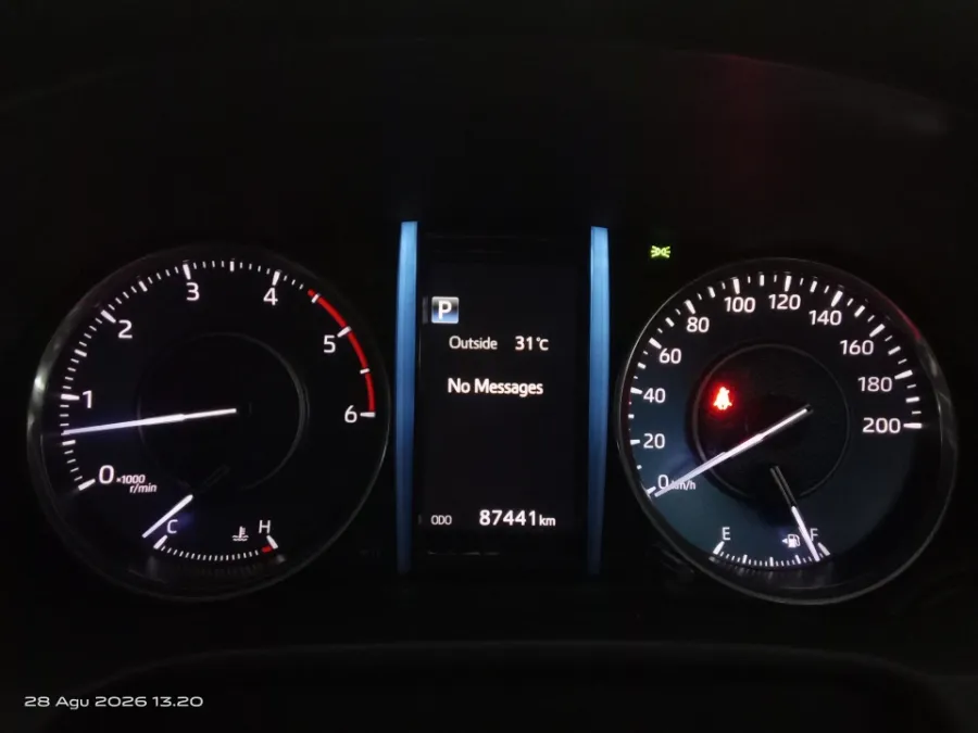 Foto Mobil Bekas Odometer Toyota Fortuner 2.4 4X2 VRZ TRD tahun 2020
