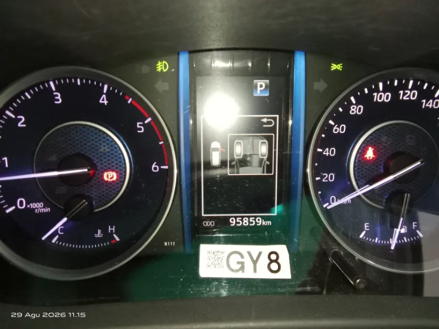 Foto Mobil Bekas Odometer Toyota Fortuner 2.4 G tahun 2022