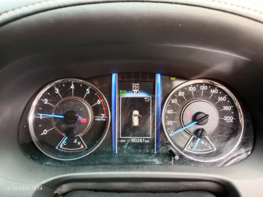 Foto Mobil Bekas Odometer Toyota Fortuner 2.7 4X2 SRZ tahun 2018
