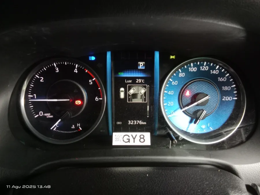Foto Mobil Bekas Odometer Toyota Fortuner 2.8 4X2 VRZ tahun 2022