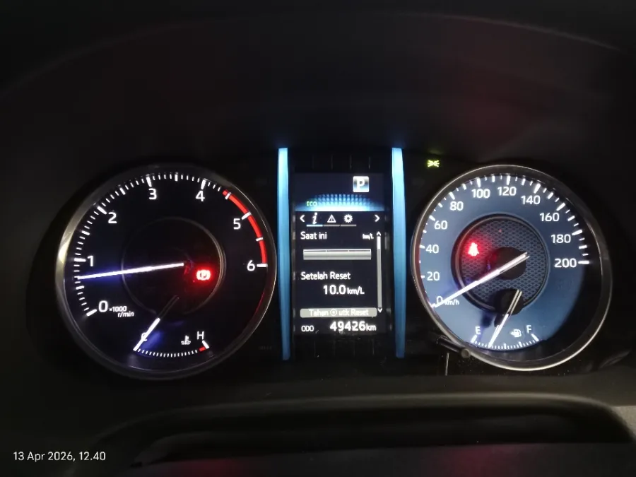 Foto Mobil Bekas Odometer Toyota Fortuner 2.8 4X2 VRZ tahun 2022