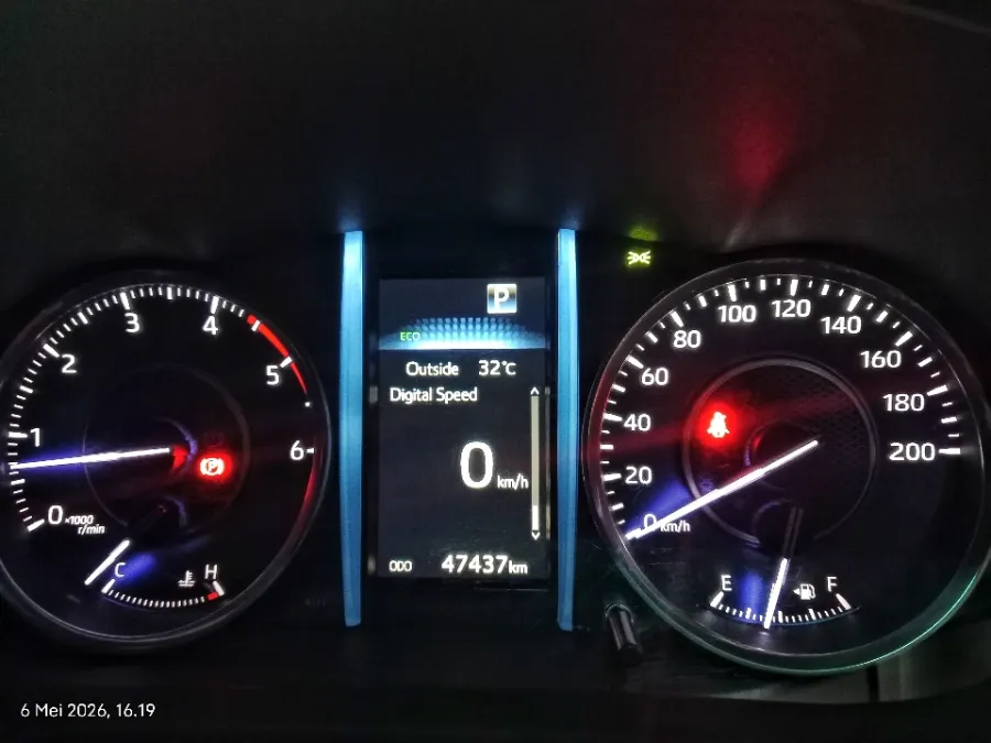 Foto Mobil Bekas Odometer Toyota Fortuner 2.8 4X2 VRZ tahun 2022