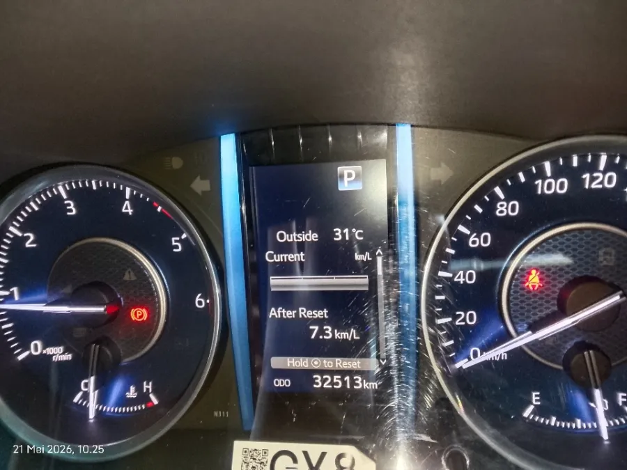 Foto Mobil Bekas Odometer Toyota Fortuner 2.8 4X2 VRZ tahun 2022
