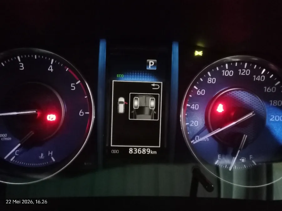 Foto Mobil Bekas Odometer Toyota Fortuner 2.8 4X2 VRZ tahun 2022