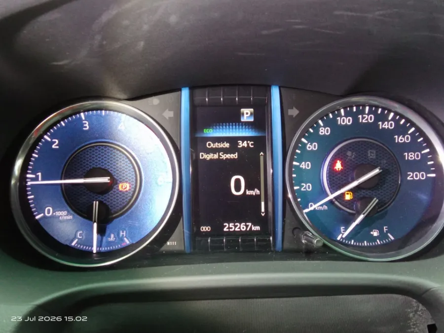 Foto Mobil Bekas Odometer Toyota Fortuner 2.8 4X2 VRZ tahun 2022
