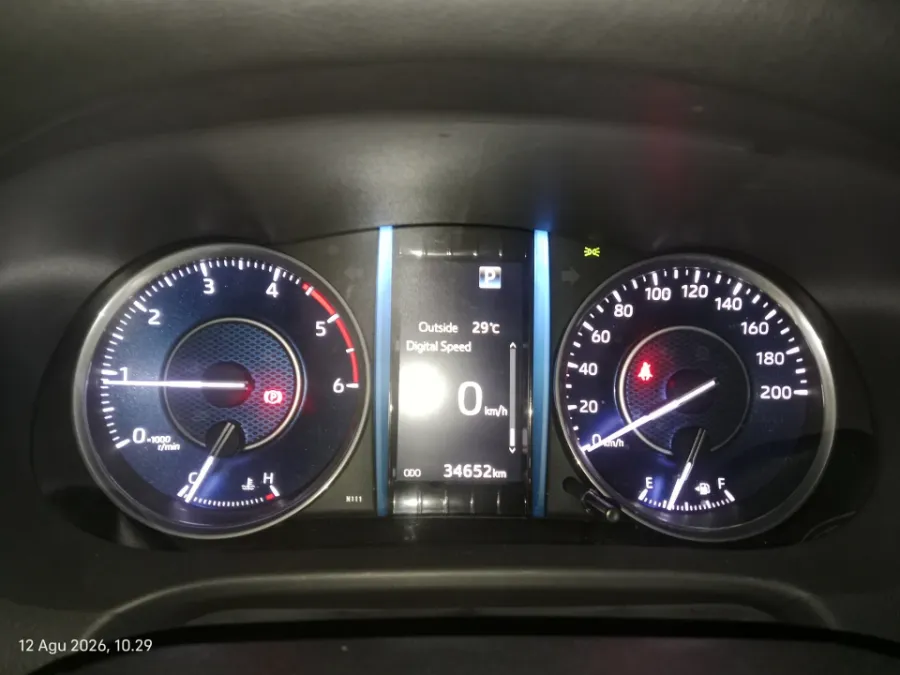 Foto Mobil Bekas Odometer Toyota Fortuner 2.8 4X2 VRZ tahun 2022