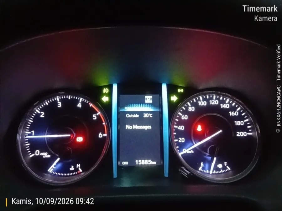 Foto Mobil Bekas Odometer Toyota Fortuner 2.8 4X2 VRZ tahun 2022