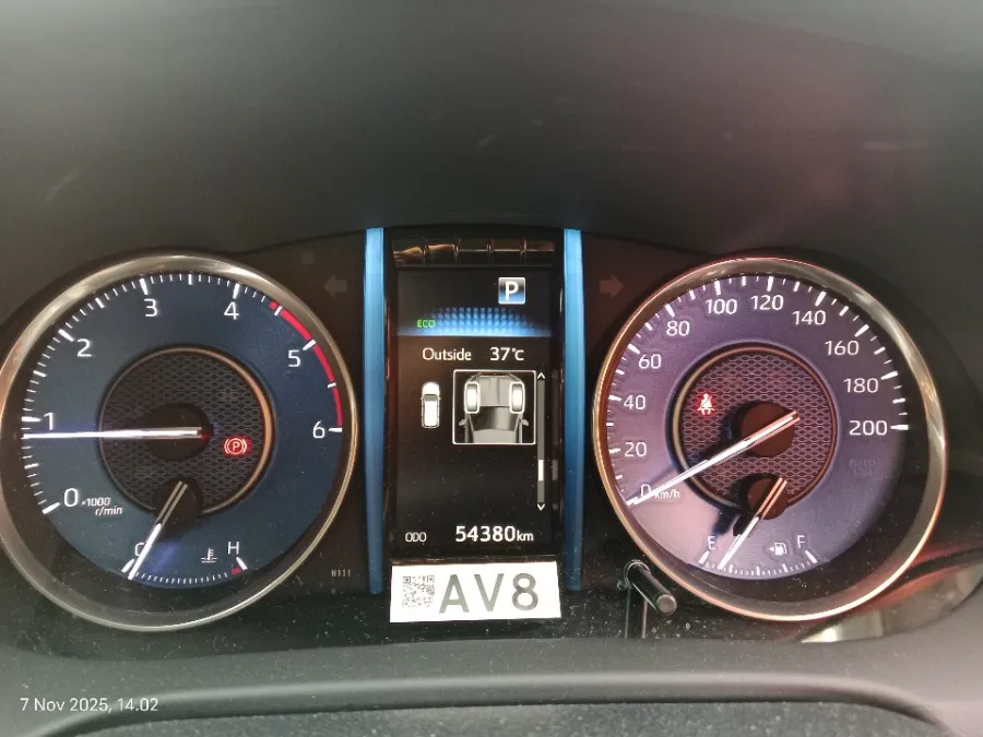 Foto Mobil Bekas Odometer Toyota Fortuner 2.8 4X2 VRZ tahun 2023