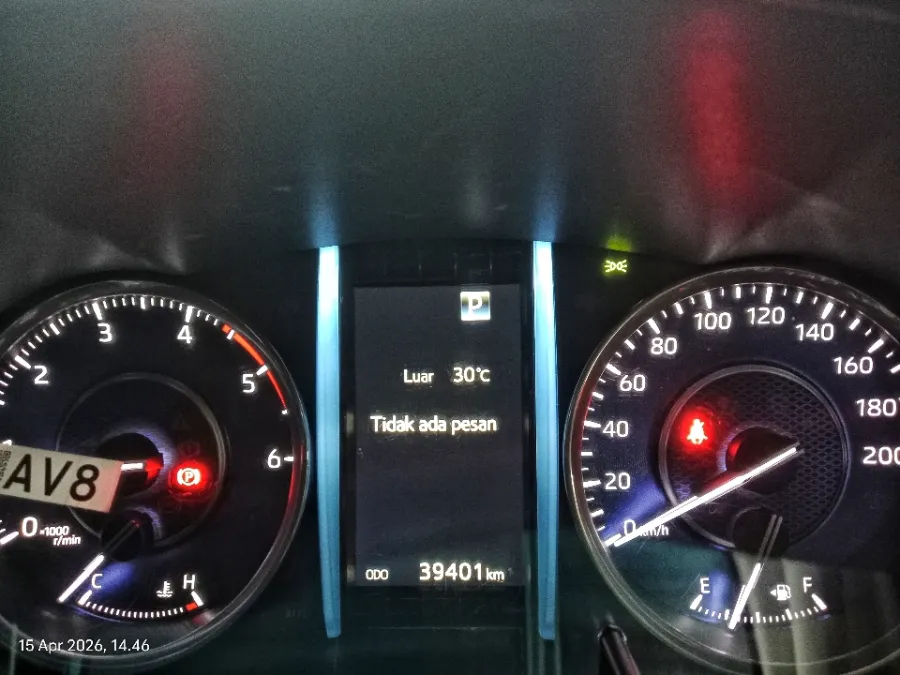 Foto Mobil Bekas Odometer Toyota Fortuner 2.8 4X2 VRZ tahun 2023