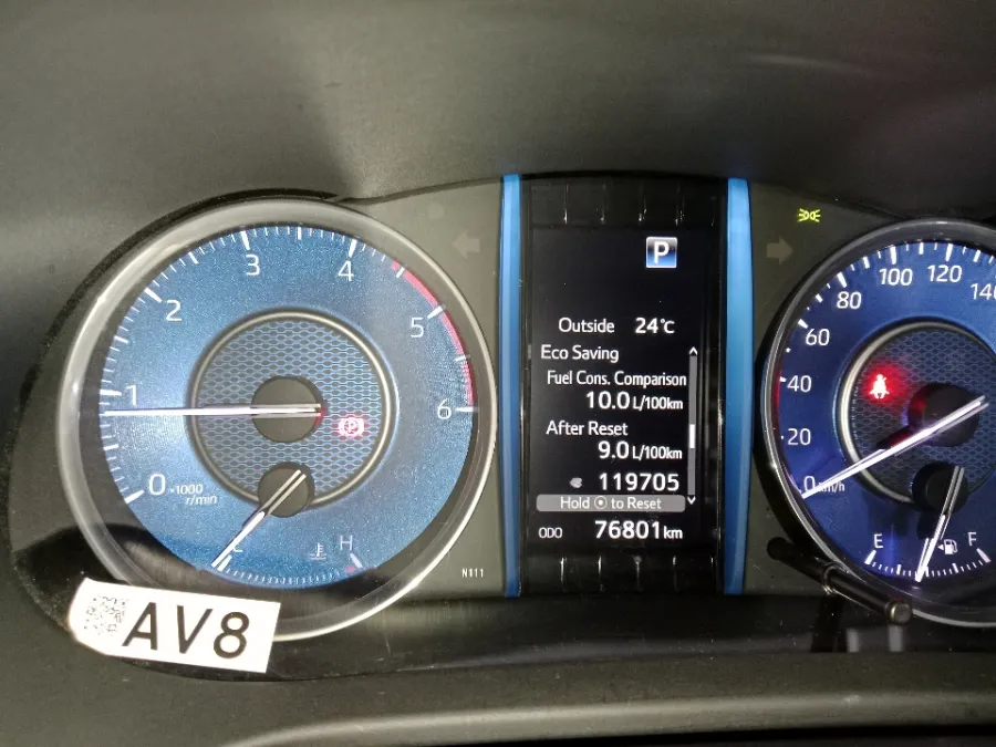 Foto Mobil Bekas Odometer Toyota Fortuner 2.8 4X2 VRZ tahun 2023