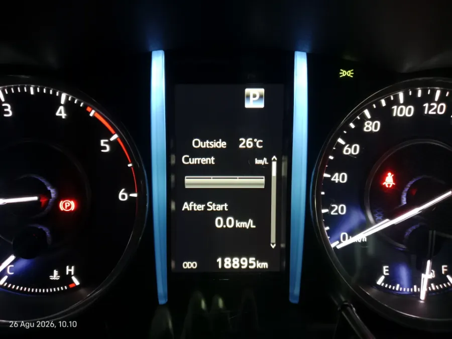 Foto Mobil Bekas Odometer Toyota Fortuner 2.8 4X2 VRZ tahun 2023