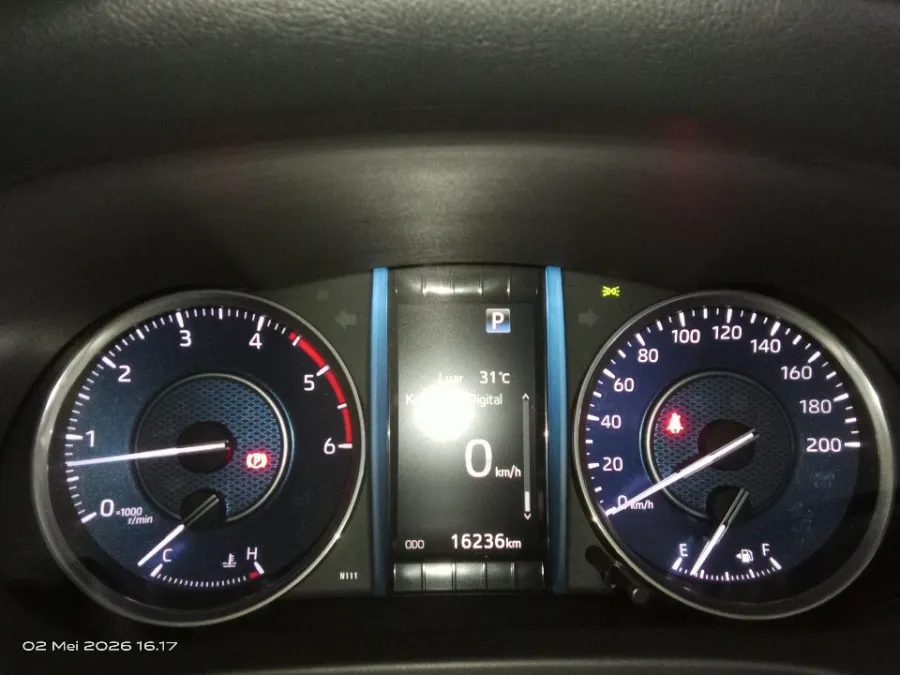 Foto Mobil Bekas Odometer Toyota Fortuner 2.8 4X2 VRZ tahun 2024