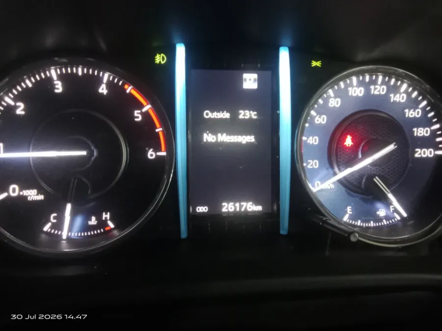 Foto Mobil Bekas Odometer Toyota Fortuner 2.8 4X2 VRZ tahun 2024