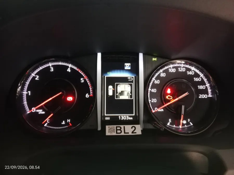 Foto Mobil Bekas Odometer Toyota Fortuner 2.8 GR Sport tahun 2024