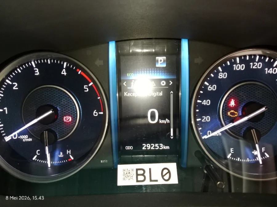 Foto Mobil Bekas Odometer Toyota Fortuner 2.8 VRZ TSS tahun 2024