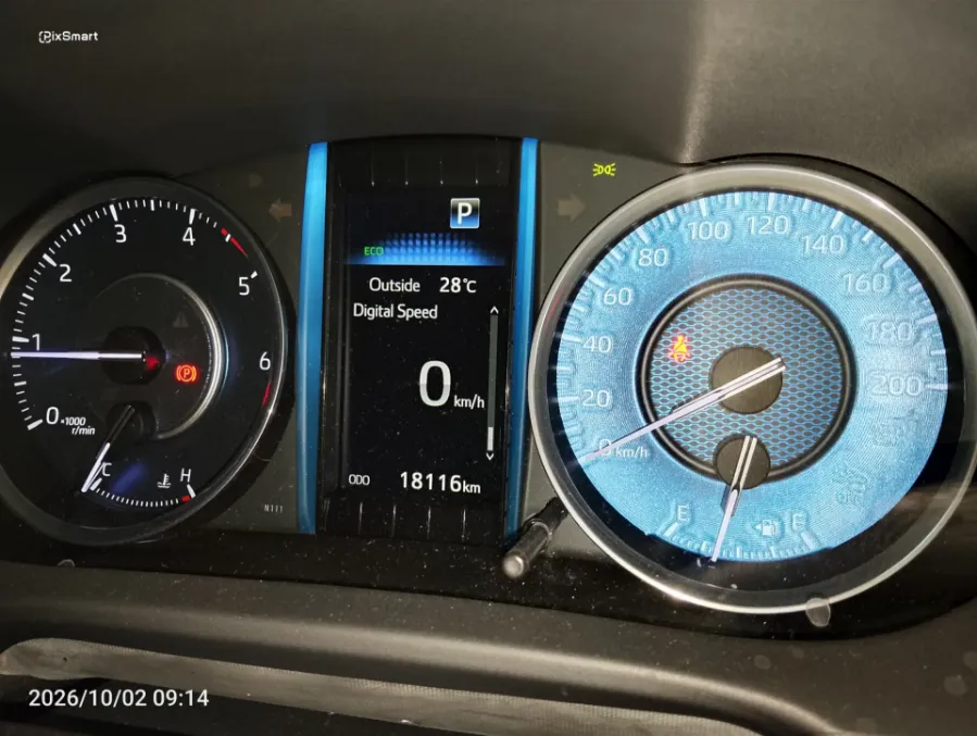 Foto Mobil Bekas Odometer Toyota Fortuner 2.8 VRZ TSS tahun 2024