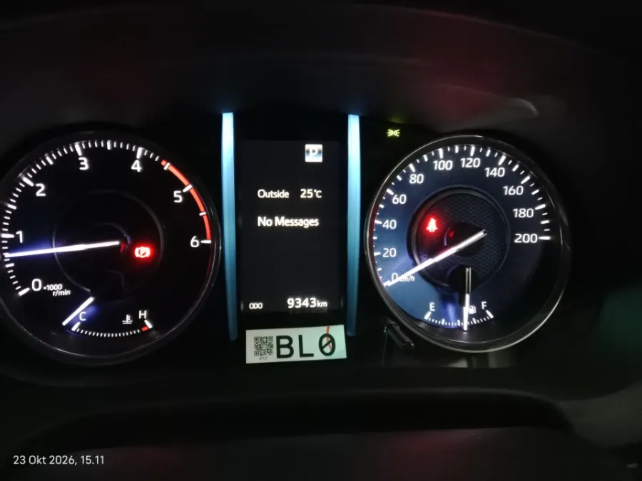 Foto Mobil Bekas Odometer Toyota Fortuner 2.8 VRZ TSS tahun 2025