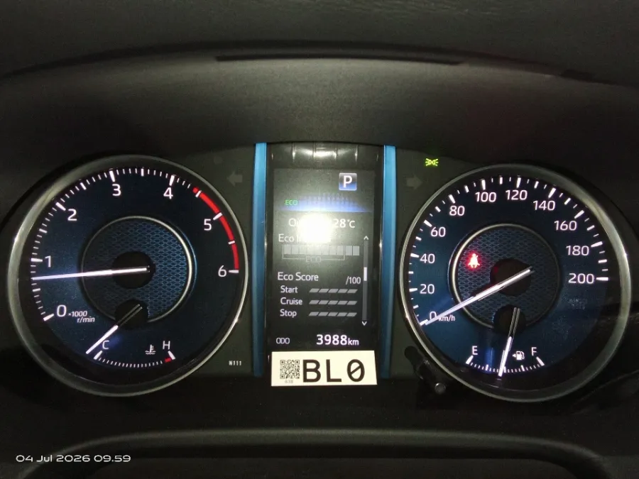 Foto Mobil Bekas Odometer Toyota Fortuner 2.8 VRZ TSS tahun 2026