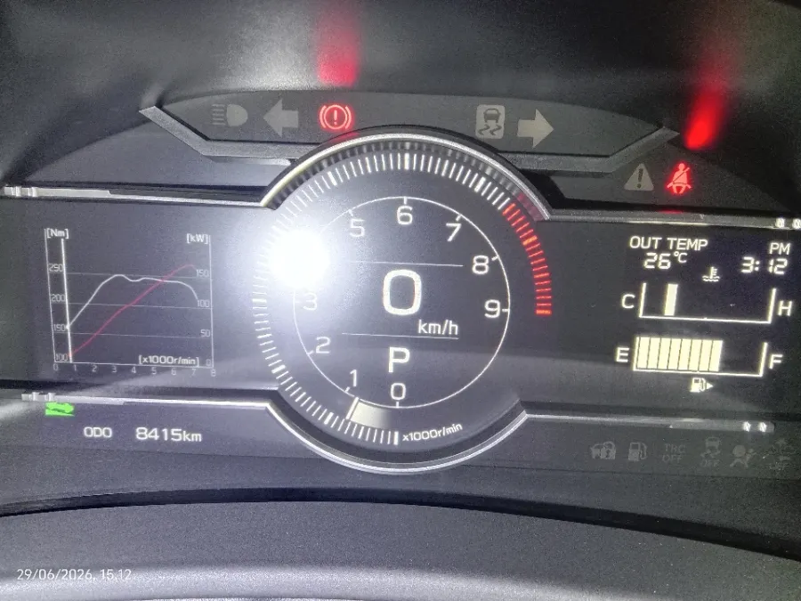 Foto Mobil Bekas Odometer Toyota GR 86 2.4 tahun 2024