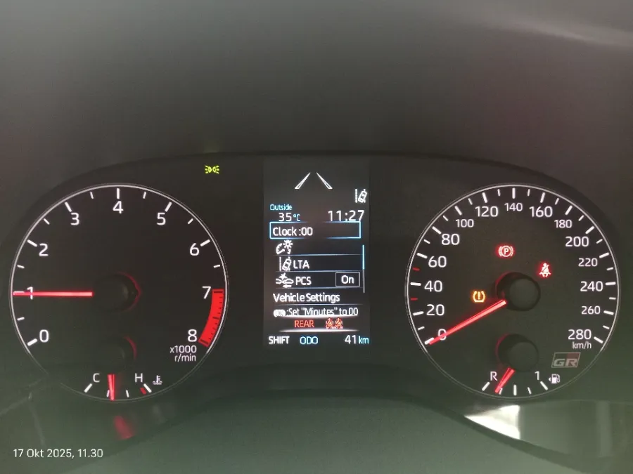 Foto Mobil Bekas Odometer Toyota GR Yaris 1.6 tahun 2022