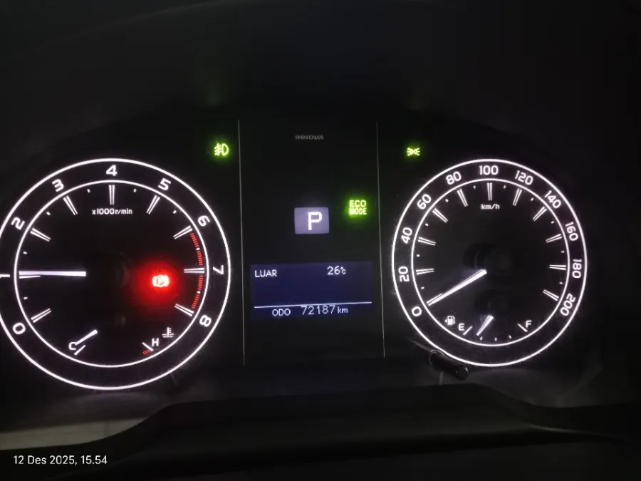 Foto Mobil Bekas Odometer Toyota Kijang Innova 2.0 G tahun 2019