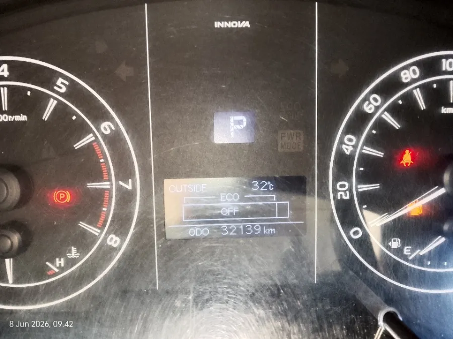 Foto Mobil Bekas Odometer Toyota Kijang Innova 2.0 G tahun 2019