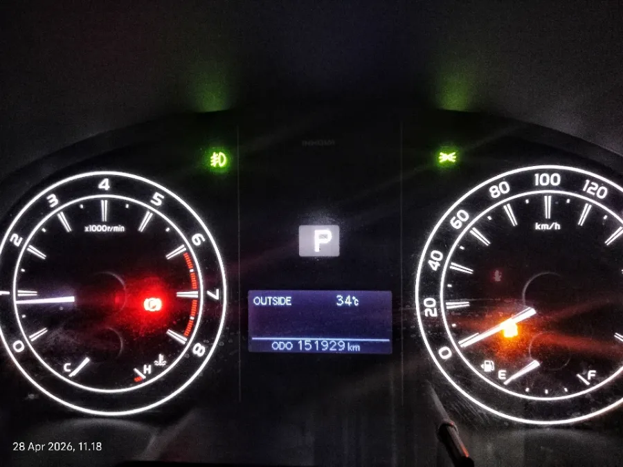 Foto Mobil Bekas Odometer Toyota Kijang Innova 2.0 G tahun 2020