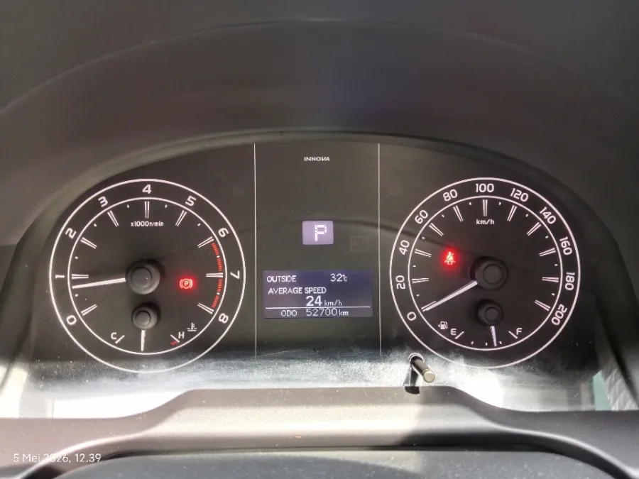 Foto Mobil Bekas Odometer Toyota Kijang Innova 2.0 G tahun 2022