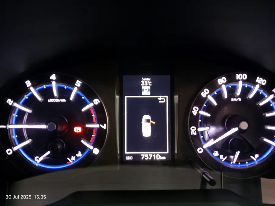Foto Mobil Bekas Odometer Toyota Kijang Innova 2.0 Q tahun 2018