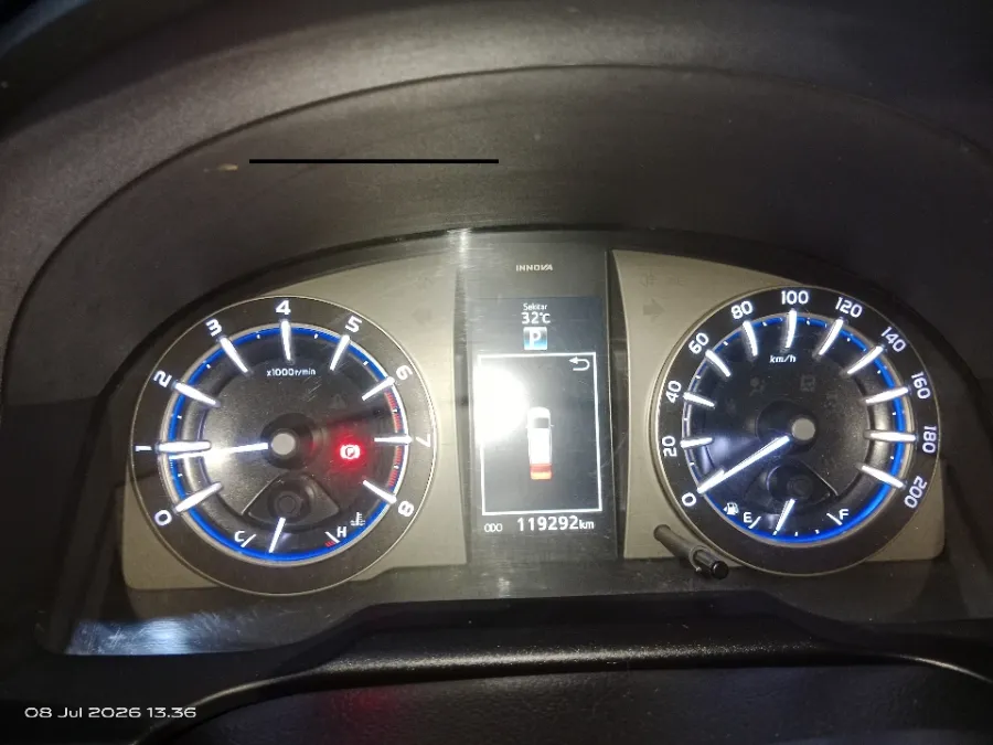 Foto Mobil Bekas Odometer Toyota Kijang Innova 2.0 V tahun 2016