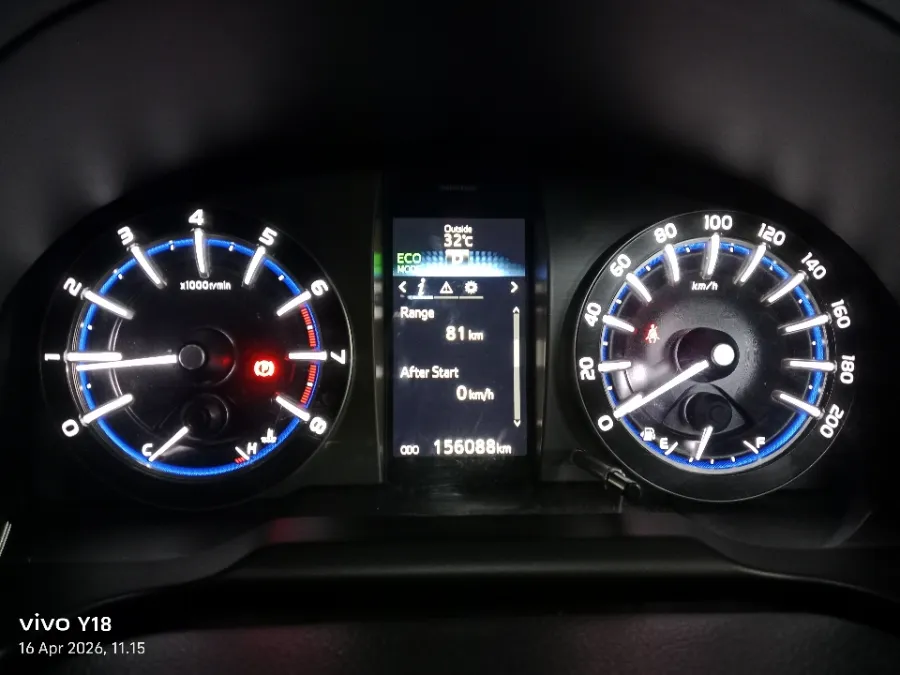 Foto Mobil Bekas Odometer Toyota Kijang Innova 2.0 V tahun 2017
