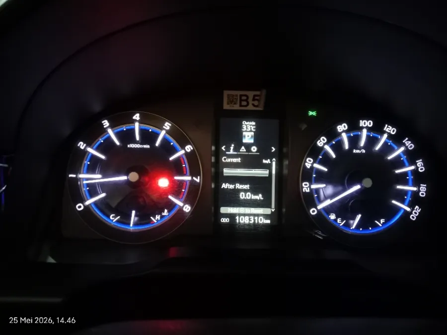 Foto Mobil Bekas Odometer Toyota Kijang Innova 2.0 V tahun 2019